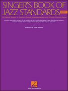 The Singer's Book of Jazz Standards piano sheet music cover